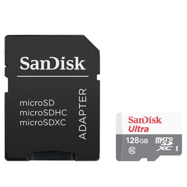 SanDisk 128GB Ultra MicroSDXC Card Class 10 100MB/s inc SD Adapter