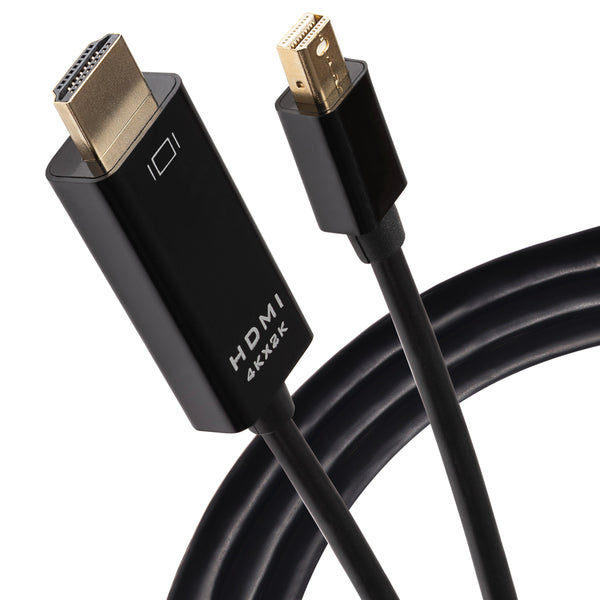 Maplin Mini DisplayPort to HDMI Cable 3m Black
