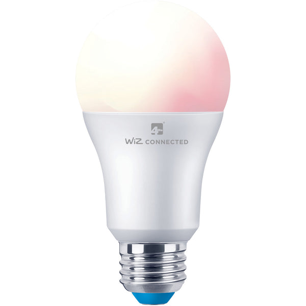 4lite WiZ Connected A60 Dimmable Multicolour WiFi LED Smart Bulb - E27 Large Screw