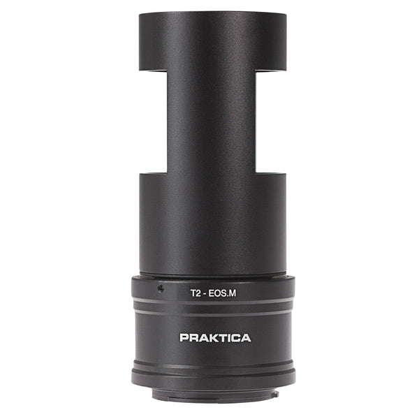 PRAKTICA Digiscoping T2 Mount with 47mm Scope Adapter Tube - Canon EOS M Fit