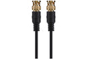 Maplin BNC Male Connector to BNC Male Connector Coaxial Cable 1.5m Black