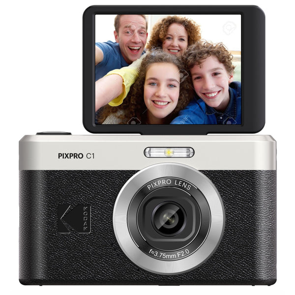 Kodak PIXPRO C1 13MP 4x Digital Zoom Compact Camera - Black