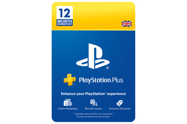 Sony PlayStation Plus Card - 365 Days