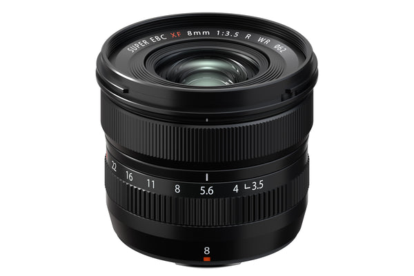 Fujifilm XF-8mm F3.5 R WR Lens - Black