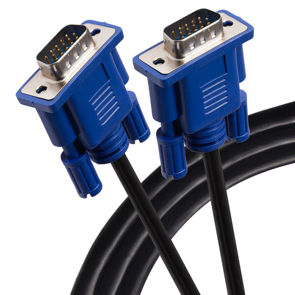 Maplin VGA to VGA 15 Pin Cable 1.5m Blue