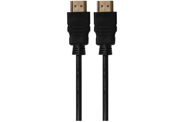 Maplin HDMI to HDMI 4K Ultra HD Cable - Black, 1.5m