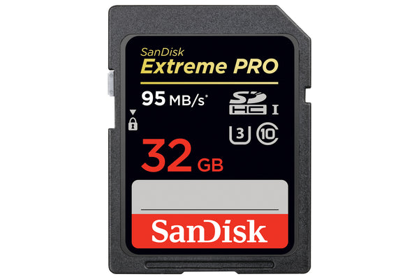 SanDisk 32GB SDXC UHS-1 Extreme Pro Memory Card