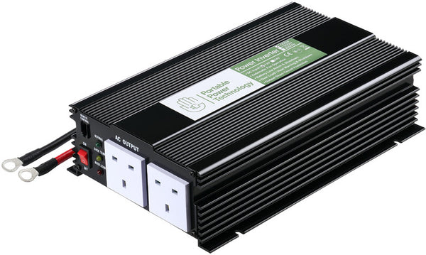 Portable Power Technology 1000W 12V Power Inverter