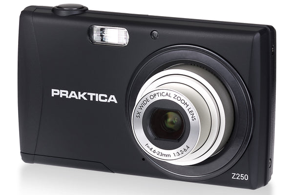 PRAKTICA Z250 Digital Camera 20MP 5x Zoom Black GRADED STOCK A-