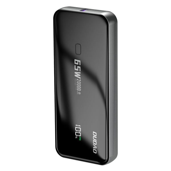 Maplin Dudao 20000mAh 65W PD Quick Charge USB-C / 2x USB-A Laptop Power Bank
