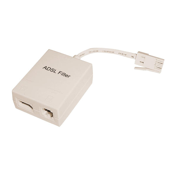 Maplin ADSL+ Phone and Modem Microfilter & Splitter - White