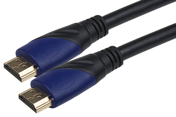 Maplin HDMI to HDMI 4K Ultra HD Cable with Gold Connectors - Black, 3m