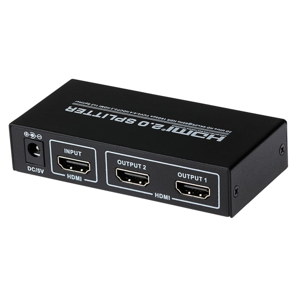 MPS HDMI Splitter 1 Port In 2 Ports Out Ultra HD 4K/60fs Bandwidth 18Gbps