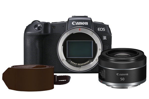 Canon EOS RP Full Frame CSC Camera Kit inc RF 50mm f1.8 STM Lens & Neck Strap