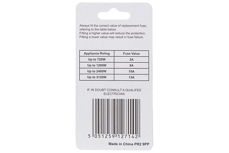 Pro-Elec BS1362 10 Amp Fuse x 10