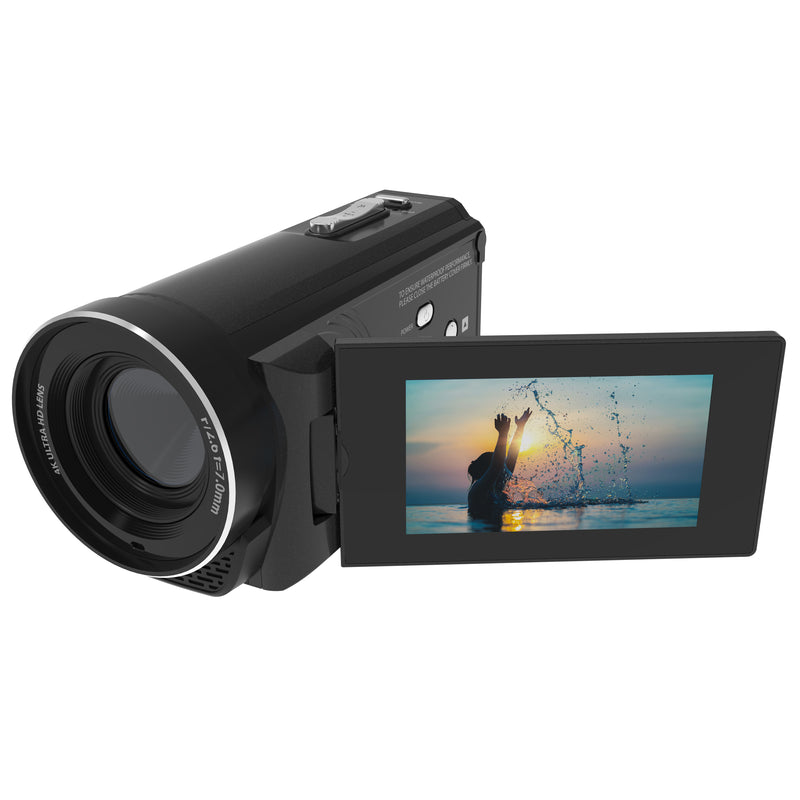 Agfa Photo Realimove CC4000W 4K Waterproof Camcorder - Black