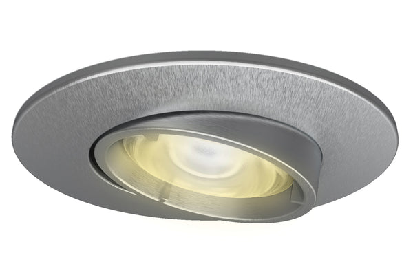 4lite IP20 GU10 Fire-Rated Adjustable Downlight - Matte White