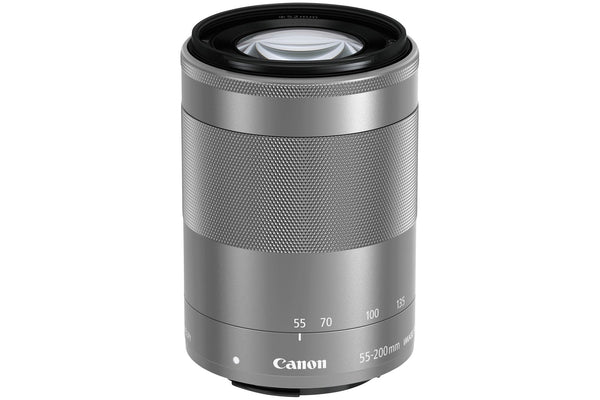Canon EF-M 55-200mm f/4.5-6.3 IS STM for EOS M - Silver