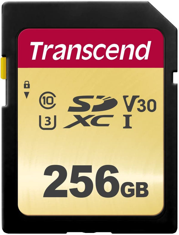 Transcend 256 GB UHS-I U3 Class 10 SD Memory Card