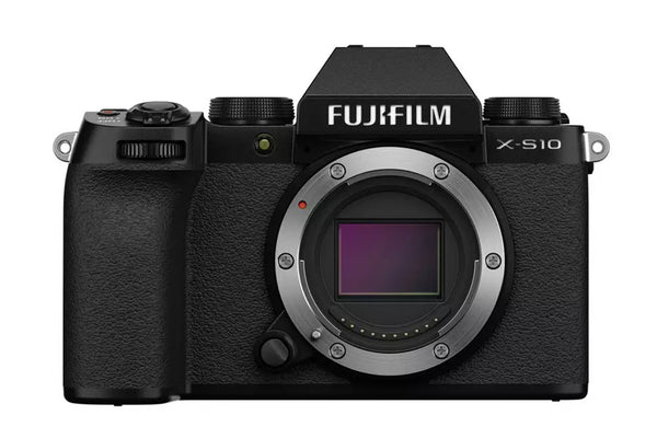 Fujifilm X-S10 Mirrorless Camera - Black, Body Only