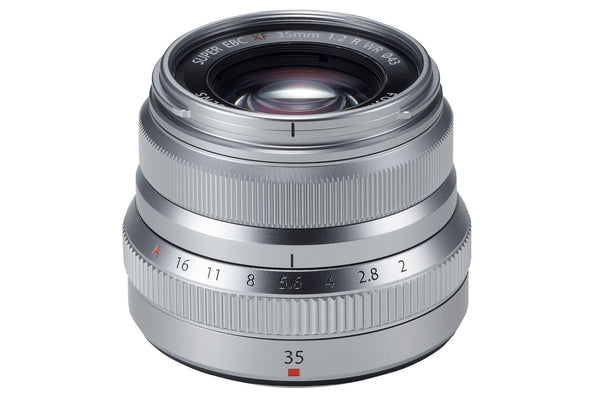 Fujifilm XF-35mm f/2.0 WR Lens - Silver