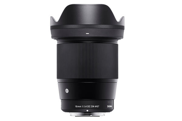 Sigma 16mm f/1.4 DC DN C Lens - Sony E Mount