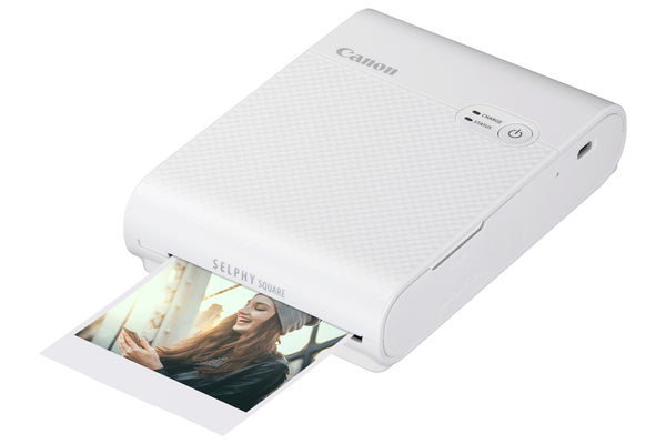 Canon Selphy Square QX10 Wireless Photo Printer - White