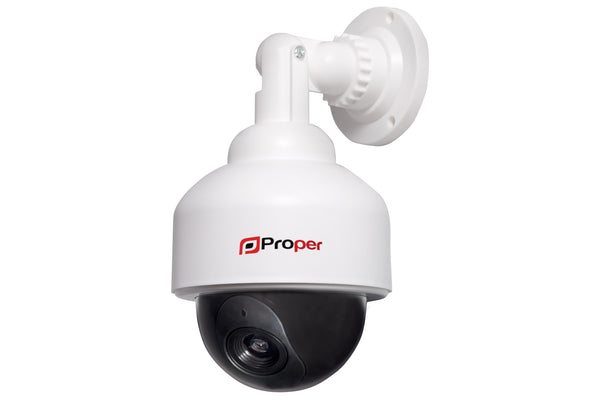 ProperAV Replica Commercial Speed Dome Security Camera - White