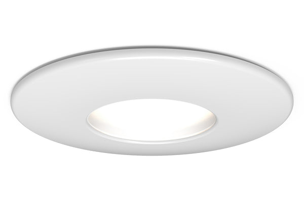 4lite IP65 GU10 Fire-Rated Downlight - Matte White