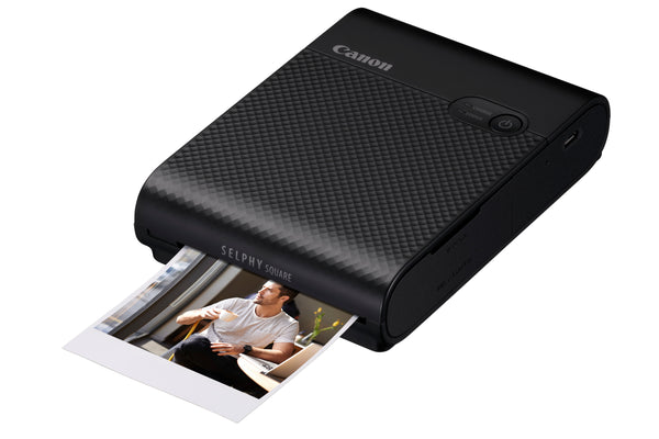 Canon Selphy Square QX10 Wireless Photo Printer - Black