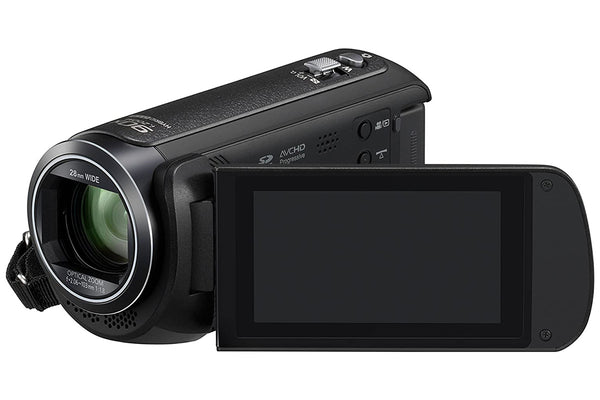 Panasonic HC-V380 Full HD Video Camcorder with 50x Optical Zoom, 3" LCD, WiFi & SD/SDHC/SDXC Compatibility - Black