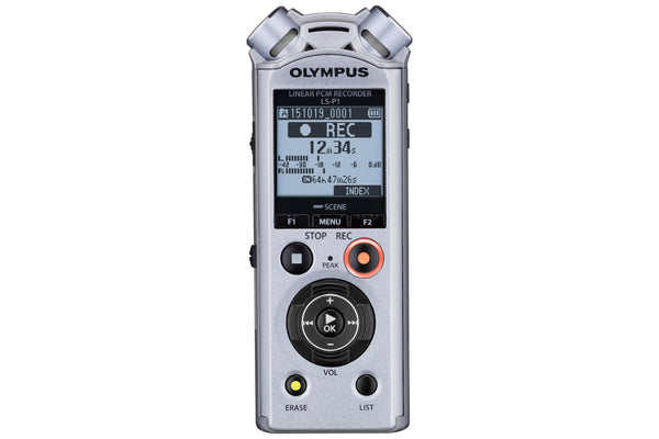 Olympus LS-P1 4GB Hi Res Audio Recorder with Battery and Tripod Adapter