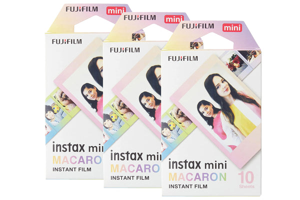 Fujifilm Instax Mini Macaron Photo Film - 30 Shot Pack