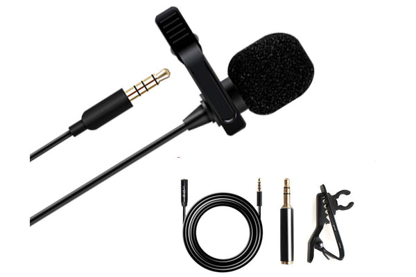 Maono Lavalier 3.5mm Microphone AU-403 Condenser Omni Directional 6m Extension Cable