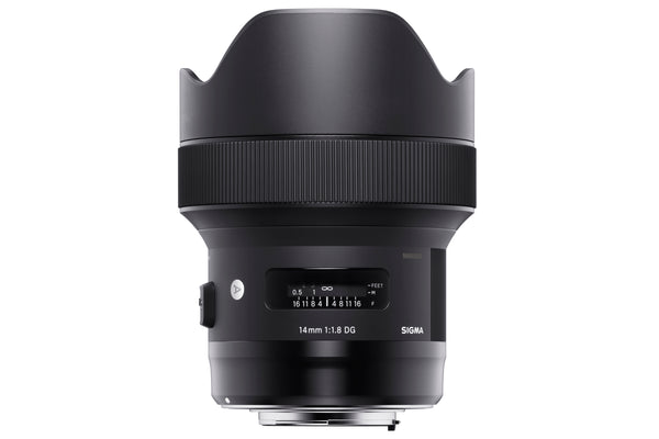 SIGMA 14mm f/1.8 DG HSM Art Lens Canon Fit