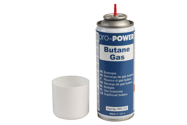 Pro Power Butane Gas Refill 200ml