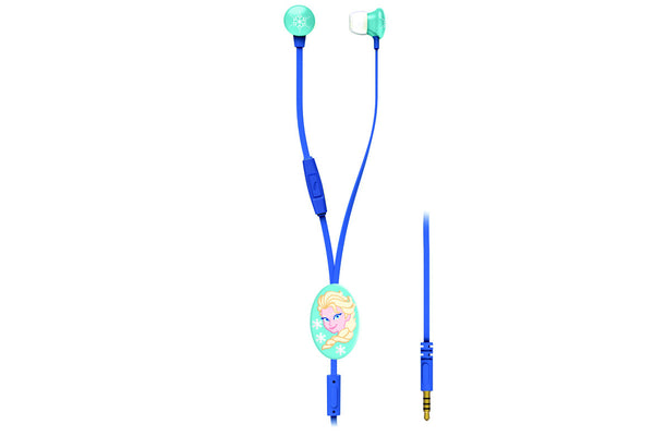 Lexibook Disney Frozen Stereo Earphones with 3D Cable Holder