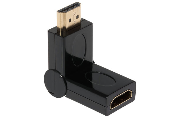 Maplin Adjustable Right Angle HDMI Male to HDMI Female Adapter