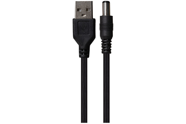 MPS Maplin Power Supply Cable USB-A to 5.5 x 2.1 x 10mm Plug - 1m