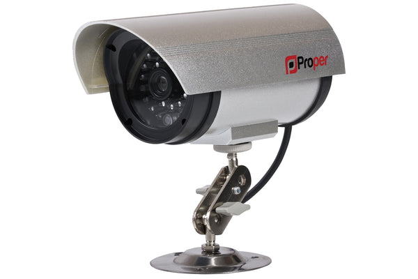 ProperAV Replica Security Camera - Silver