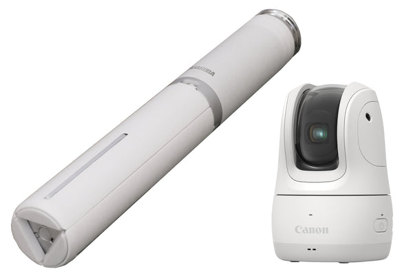 Canon PowerShot PX Camera Essential Kit with Hakuba Multi Tripod - White