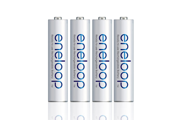 Panasonic Eneloop Ni-MH AAA 750mAh 1.2V Rechargeable Batteries (Pack of 4)