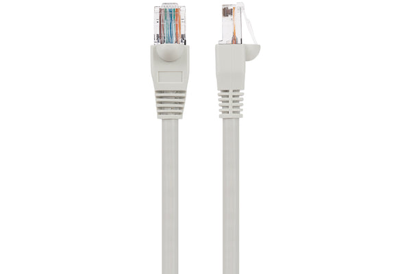 Maplin CAT6 RJ45 Plug UTP Ethernet Network Cable - Grey, 10m
