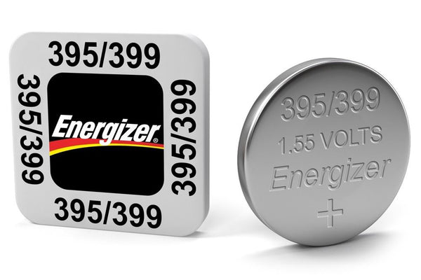 Energizer SR57 S74 395 399 Silver Oxide Coin Cell Battery 1.55V