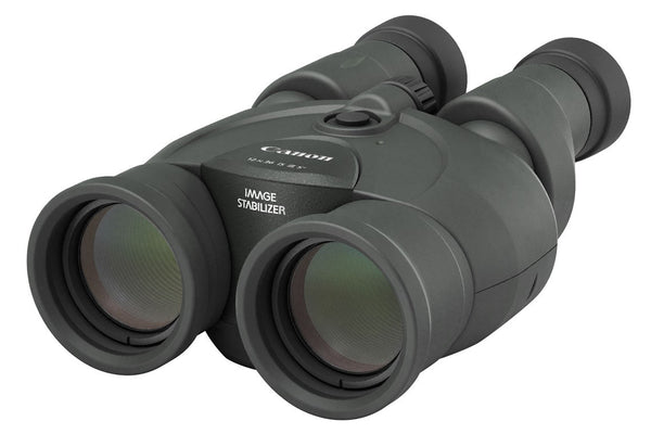 Canon IS III Image Stabilising 12 x 36 mm Binoculars with Eye Cap, Neck Strap & Case - Black