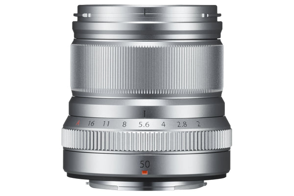 Fujifilm XF-50mm f/2.0 R WR Lens - Silver