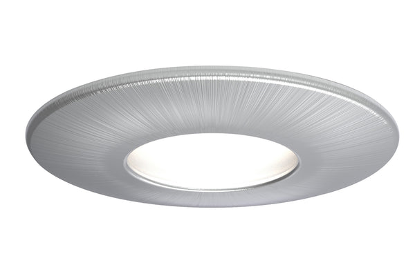 4lite WiZ Connected Fire-Rated IP65 GU10 Smart LED Downlight - Satin Chrome