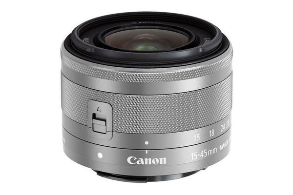 Canon EF-M 15-45mm f3.5-6.3 IS STM Lens - Silver