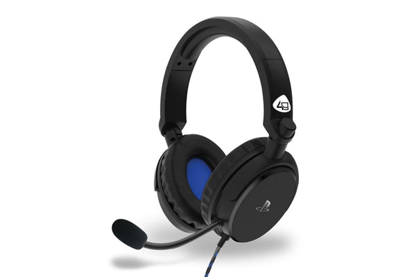 4Gamers PRO4-50s Officially Licensed PS4/PS5 Stereo Gaming Headset - Black