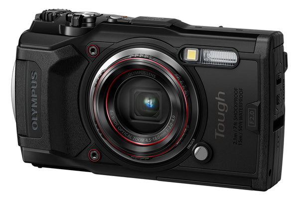 Olympus TG-6 12MP 4x Zoom Tough Compact Camera - Black